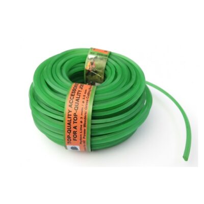 Nylon 3.2mm Green Square Trimming line in 50 Meter Bundle